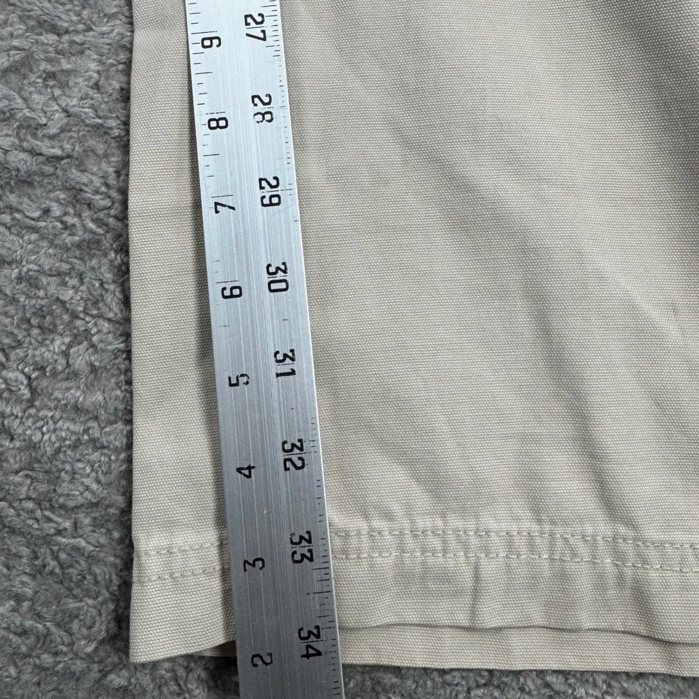 Columbia Mens 36x34 Roc Pants‎ Tan Khaki Cotton Canvas Straight Leg AM8564 FLAW